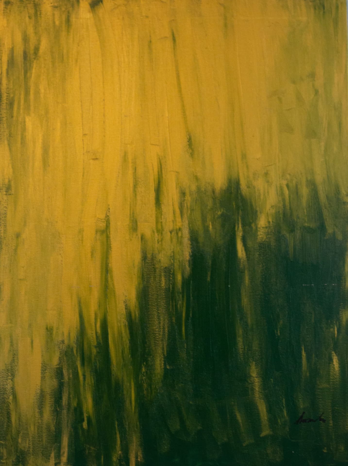 Field / Fall — Oil on canvas by Shev G